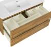 Тумба с раковиной Belbagno Albano-Cer ALBANO-CER-1050-2C-SO-RR 102x44x50 Rovere Rustico подвесная с двумя выкатными ящиками фото 7