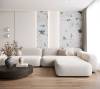 Керамогранит Laparet Crackstone Aqua бирюзовый лаппатированный шайн 60x120 фото 7
