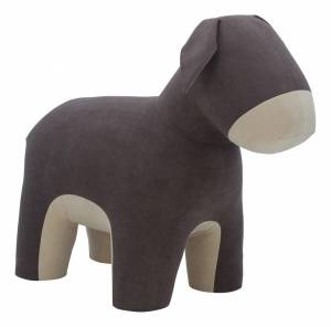 Пуф Leset Burro 2500000043789 бежевый/коричневый Omega 16/Omega 2