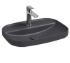 Раковина Isvea Infinity 55 10NF50055SV-2C антрацит матовый, 55x40