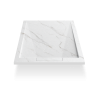Поддон для душа Esbano Luxe ESP-LM128CB мрамор белый, 80x120 фото 2