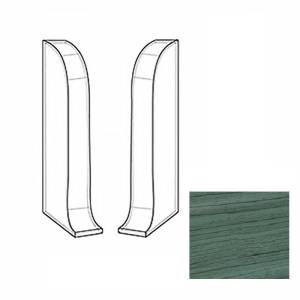Заглушки LinePlast Зеленый Клен L009 58 мм (пара)