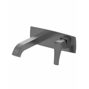 Смеситель для раковины Wonzon & Woghand Flex WW-88869072-BGM встраиваемый, темный графит