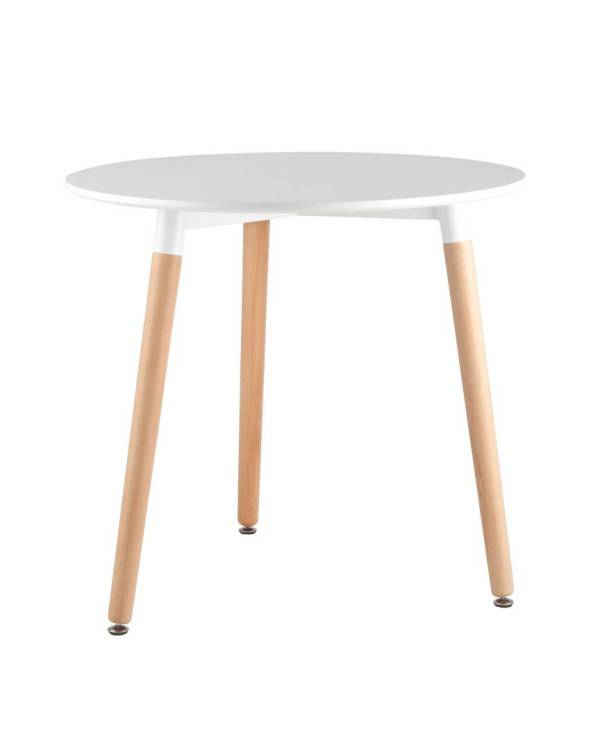 Стол Stool Group Eames DST Z-210 V.2 белый 80x80x74