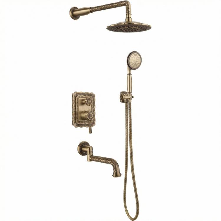 Душевой комплект Bronze de Luxe 10137DF с внутренней частью