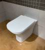 Унитаз приставной Cerutti Spa Vettore 7841 безободковый, с микролифтом фото 5