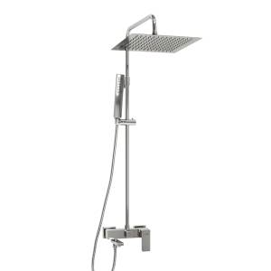 Душевой комплект Wasserkraft A177.118.103.010.CH хром, со смесителем