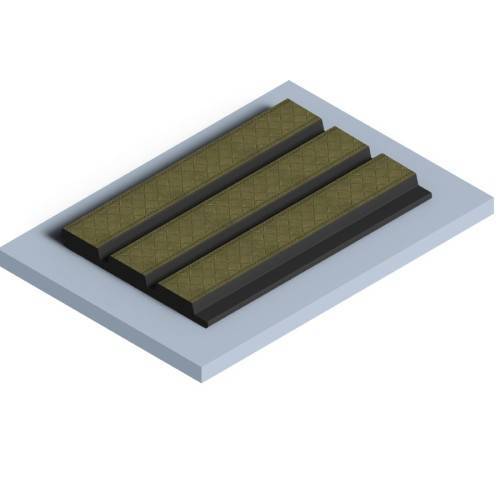 Декоративная панель Hiwood LV124LE1 GN83K 270x1.2x12