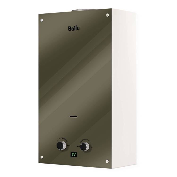 Проточный водонагреватель Ballu GWH 10 Fiery Glass Mirror газовый