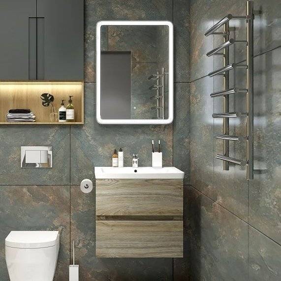 Мебель для ванной Art&Max Techno подвесная, 60, дуб мелфорд