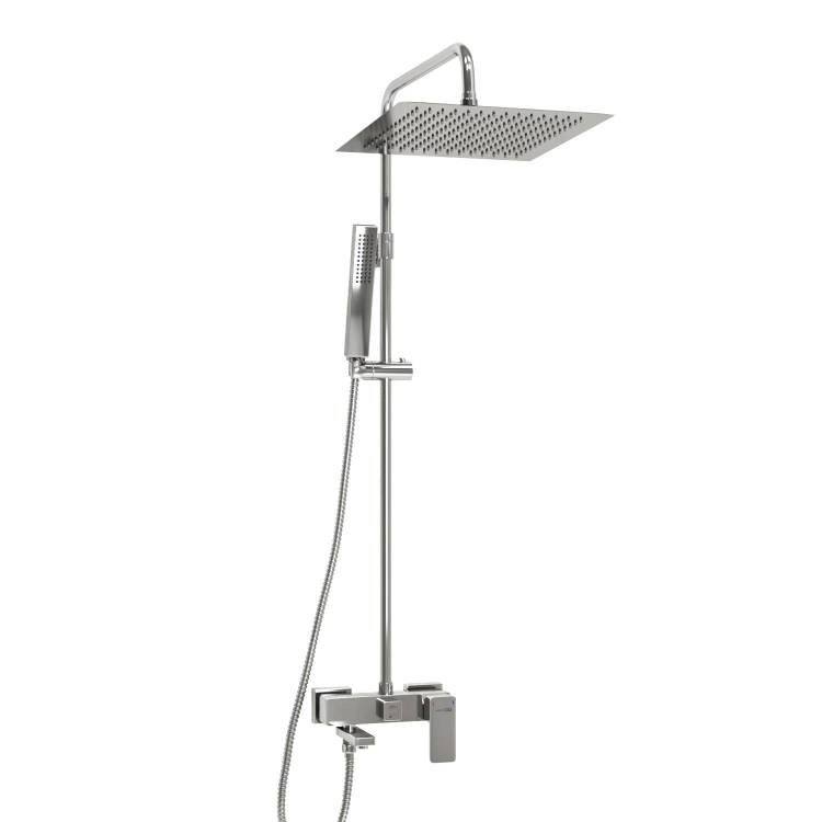 Душевой комплект Wasserkraft A177.118.103.010.CH хром, со смесителем