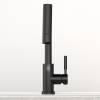 Смеситель для раковины Black&White SD3028B черный матовый фото 9