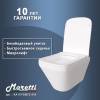 Унитаз подвесной Maretti Katrina KA10PBM20-844 безободковый, сиденье микролифт, белый фото 7