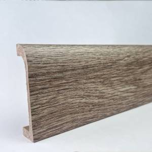 Плинтус напольный Bello Deco XPS POLYMER ПЛ 16 Орех Тосканы 200x1.9x8