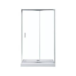 Душевая дверь в нишу Aquanet SD-1000A профиль хром, 1000x1900