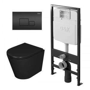 Комплект D&K Venice DS1022502 кнопка черная