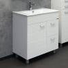 Мебель для ванной Comforty Модена М 75 белый матовый фото 2