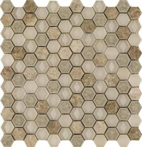 Мозаика L'Antic Colonial Aura L244006231 Hexagon Creams 29x30