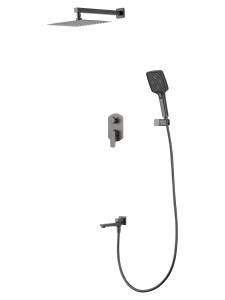 Душевая система Wonzon & Woghand Forza WW-939031-BGM темный графит