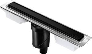 Душевой лоток Berges B1 Keramik 095017 60 см, черный