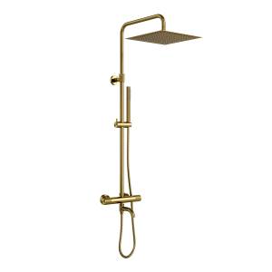 Душевая стойка Wasserkraft Muritz (Мюриц) A98101.118.137BG золото матовое