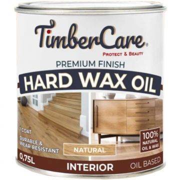 Защитное масло с твердым воском TimberCare Hard Wax Oil Натуральный/Natural 0.75 л
