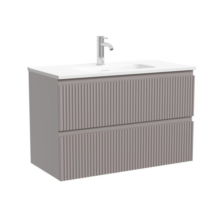 Тумба с раковиной Sancos Snob R Doha Soft, 80x52