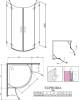 Дверь для душевого уголка Radaway Euphoria PDD 100 L фото 8