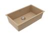 Мойка кухонная Alveus Granital Omni 40 1150061 Beige-G55 с сифоном, 75x45 фото 2