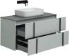 Тумба с раковиной Allen Brau Reality 1.32007.PWM папирус матовый, 101x50 фото 15