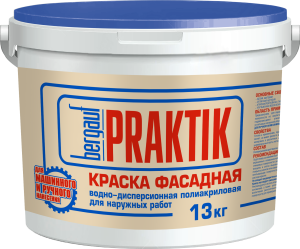 Краска фасадная Bergauf Praktik U 13 кг