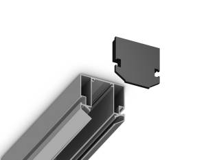 Заглушка для корпуса в натяжной потолок Ambrella light Track System GL1064