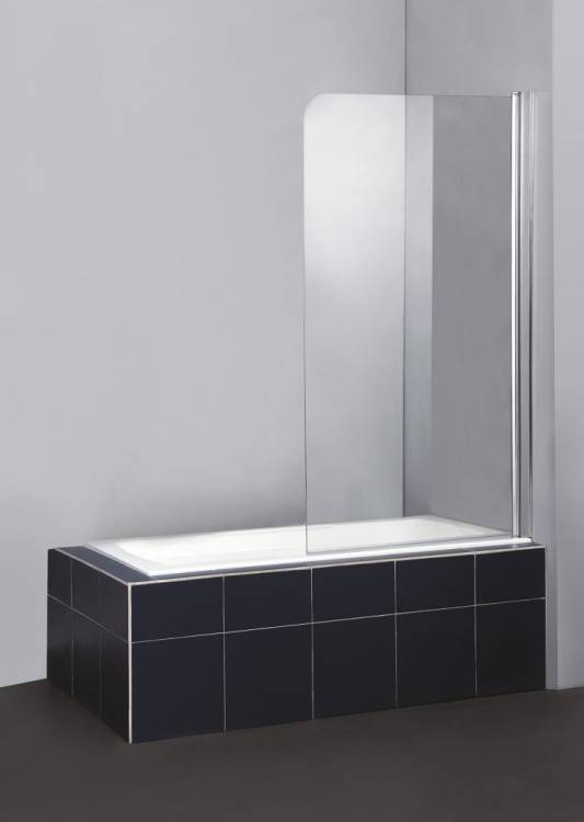 Душевая шторка на ванну BelBagno Sela V-1-80/140-C-Cr