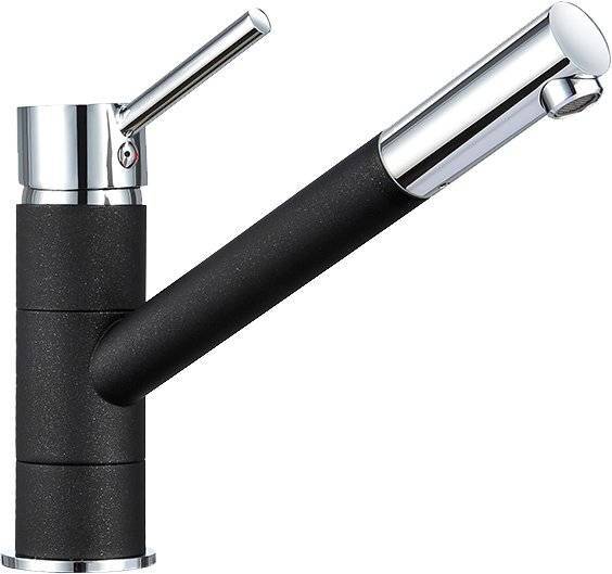Смеситель для кухни Granula GR-0010 шварц