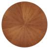 Стол Bradex Home Liverpool RF 0520 шпон орех лучевой набор, с черными ножками 110x110x75 фото 11