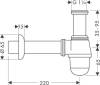 Сифон для биде Hansgrohe 55213000 фото 3
