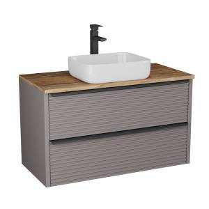 Тумба с раковиной Veneciana Torno 105 510519 капучино матовый