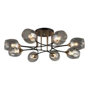 Потолочная люстра IMEX Md.4882 MD.4882-8-S COFFEE+FGD