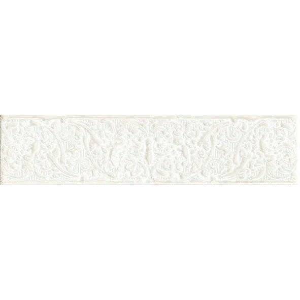 Бордюр Ascot Glamourwall GMCL10 Calacatta Listello Dec 6x25
