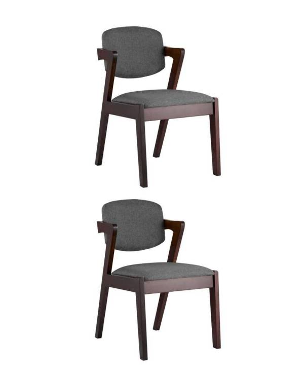 Набор из 2 стульев Stool Group Viva MH32060 BZ-17 DARK GREY-KOROB2 темно-серый