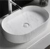 Раковина Cerutti Spa CR0055B MMW1 белая матовая, 50x35 фото 5