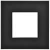 Рамка 1-постовая IEK Skandy SK-M12-M-K02 черный фото 4