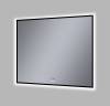 Зеркало Grossman Pragma-норма Black 1890802 900x800x45 мм, LED с сенсорным выключателем и подогревом фото 2