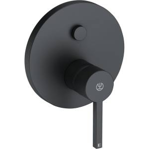 Смеситель для ванны Kludi Nova Fonte 206593915 Puristic черный матовый