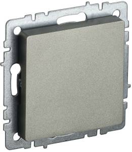 Заглушка с суппортом IEK Brite BR-PL10-K37 шампань