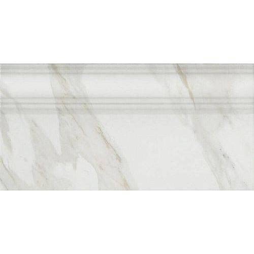 Плинтус Kerama Marazzi Прадо FME002R Белый Обрезной 20x40