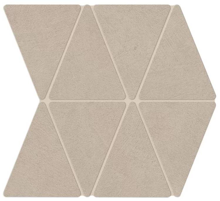 Мозаика Atlas Concorde Boost Natural A7CO Ash Mosaico Rhombus 33.8x36.7