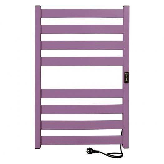 Полотенцесушитель электрический Indigo Oktava Slim LСLOKS5E80-50PCRt 80x53 Фиолетовый