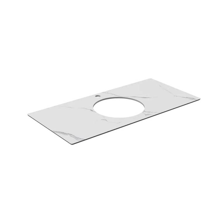 Столешница Kerama Marazzi Plaza (Плаза) PL5.SG50008220R\100 белый натуральный, 99.6x48