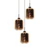 Подвесная люстра Lumina Deco Alacosmo LDP 6811-3 RD GD фото 2